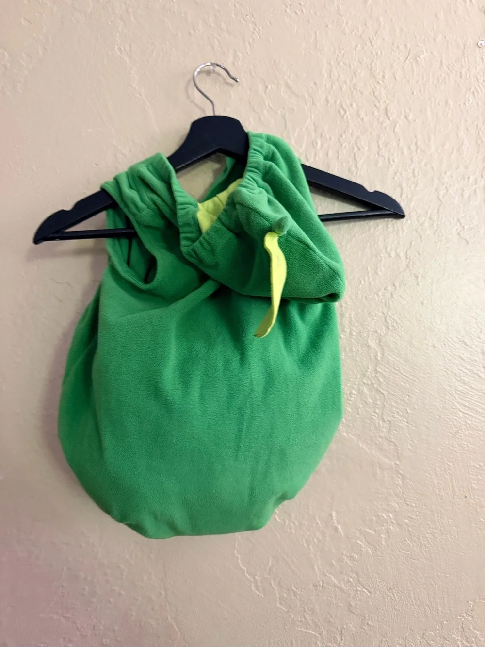 Carter's Green and Yellow Avocado Hooded Kids Costume